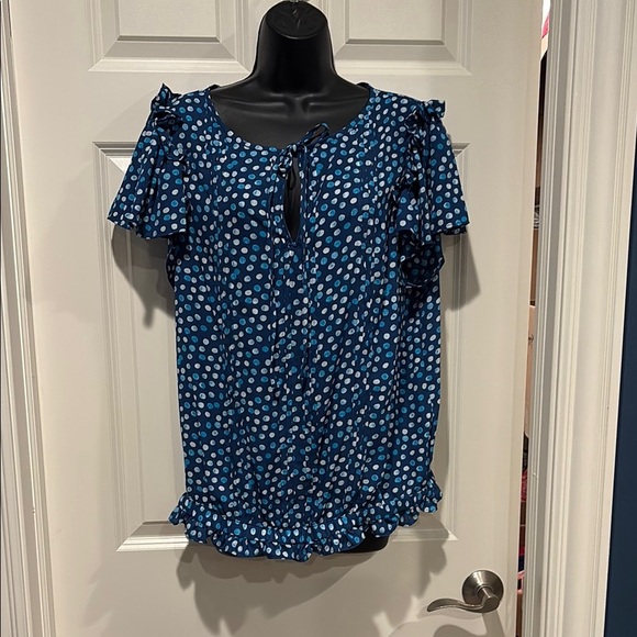 Dkny Tops - DKNY Seaside Tie blouse - New with Tags -